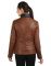 Jl Collections Full Sleeve Solid Brown And Black Womens Reversible Jacket