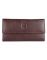 Jl Collections Women's Leather Dark Brown Clutch
