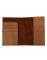 Jl Collections Beige Leather Passport Holder With Blue Luggage Tag Gift Sets (pack Of 3)