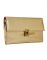 Jl Collections Gold Women's Polyurethane (pu) Travel Wallet With Double Lock And Small Pen