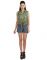 Opus Sleeveless 100% Cotton Casual Green Women'S Top