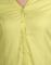 Opus Roll-Up Sleeve Modal Casual Yellow Women'S Top