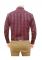 Granix Men's Formal Red Checkered Full Sleeves Regular Fit Shirts
