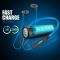 Ubon Wireless 5.0 Neckband Earphone Bt-5250 15 Hours Backup Bluetooth Headset (blue, In The Ear)
