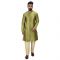 Angrakha Cotton Silk Regular Fit Self Design Kurta Pajama Set ( Code - Bckuset016)