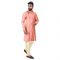 Angrakha Cotton Silk Regular Fit Self Design Kurta Pajama Set ( Code - Bckuset028)