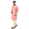 Angrakha Cotton Silk Regular Fit Self Design Kurta Pajama Set ( Code - Bckuset028)