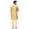 Angrakha Cotton Silk Regular Fit Self Design Kurta Pajama Set