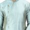 Angrakha Cotton Silk Regular Fit Self Design Kurta Pajama Set ( Code - Bckuset031)