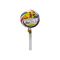 Tom Joy Round Lollipop Tasty Candy 10gm (80 Pieces In 1 Box)