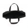 Aquador Laptop Cum Messenger Bag With Black Brown Faux Vegan Leather- ( Code -ab-s-1461-black Brown )