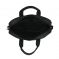 Aquador Laptop Cum Messenger Bag With Black Faux Vegan Leather - ( Code -ab-s-1462-black )
