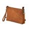 Aquador Tan Genuine Leather Sling Bag(ab-s-1468-tan)
