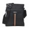 Aquador Messenger Hand Bag With Black Faux Vegan Leather ( Code - Ab-s-1482-black )