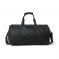 Aquador Black Faux Vegan Leather Duffel Bag (ab-s-1527-black)