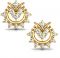 Avsar Real Gold and Diamond Sonakshi Earrings
