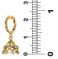 Avsar Real Gold and Diamond Kavya Earrings