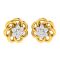 Avsar Real Gold And Diamond Bhavika Earring (code - Ave318yb)
