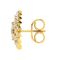 Avsar Real Gold And Diamond Tanavi Earring (code - Ave325yb)