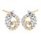 Avsar Real Gold And Diamond Samiksha Earring (code - Ave327yb)