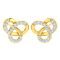 Avsar Real Gold And Diamond Chitra Earring (code - Ave343yb)
