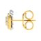 Avsar Real Gold And Diamond Sadhana Earring (code - Ave347yb)