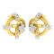 Avsar Real Gold And Diamond Diksha Earring (code - Ave355a)