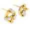 Avsar Real Gold And Diamond Diksha Earring (code - Ave355a)