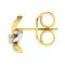 Avsar Real Gold And Diamond Snehal Earring (code - Ave363a)