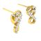 Avsar Real Gold And Diamond Tanavi Earring (code - Ave365a)