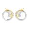 Avsar 18 (750) Yellow Gold And Diamond Nitisha Earring (code - Ave427a)