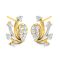 Avsar 18 (750) Yellow Gold And Diamond Tejal Earring (code - Ave432a)
