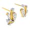 Avsar 18 (750) Yellow Gold And Diamond Tejal Earring (code - Ave432a)