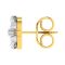 Avsar 18 (750) Yellow Gold And Diamond Snehal Earring (code - Ave433a)