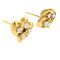 Avsar 18 (750) Yellow Gold And Diamond Sonal Earring (code - Ave438a)
