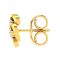 Avsar 18 (750) Yellow Gold And Diamond Sonal Earring (code - Ave438a)