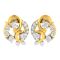 Avsar 18 (750) Yellow Gold And Diamond Swara Earring (code - Ave441a)