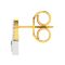 Avsar 18 (750) Yellow Gold And Diamond Karish Earring (code - Ave444a)
