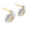 Avsar 18 (750) Yellow Gold And Diamond Pooja Earring (code - Ave448a)