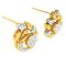 Avsar 18 (750) Yellow Gold And Diamond Sachi Earring (code - Ave452a)