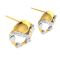 Avsar 18 (750) Yellow Gold And Diamond Chitra Earring (code - Ave453a)