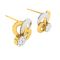Avsar 18 (750) Yellow Gold And Diamond Sadhana Earring (code - Ave457a)