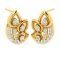 Avsar 18 (750) Yellow Gold And Diamond Samidha Earring (code - Ave458yb)