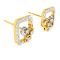 Avsar 18 (750) Yellow Gold And Diamond Madhavi Earring (code - Ave461ya)