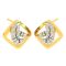 Avsar 18 (750) Yellow Gold And Diamond Sarika Earringc (code - Ave463ya)