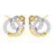 Avsar 18 (750) Yellow Gold And Diamond Sanvi Earring (code - Ve470ya)