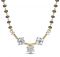 Avsar Real Gold and Cubic Zirconia Stone Mangalsutra