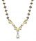 Avsar Real Gold And Cubic Zirconia Stone Mangalsutra( Code - Avm076ybn )