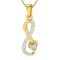 Avsar Real Gold And Diamond 18k Pendant Avp512a