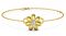 Avsar Real Gold and Diamond Anjali Bangle